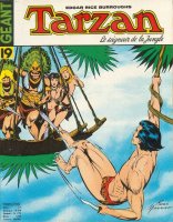 Scan de la couverture Tarzan Géant du Dessinateur Manning Russ